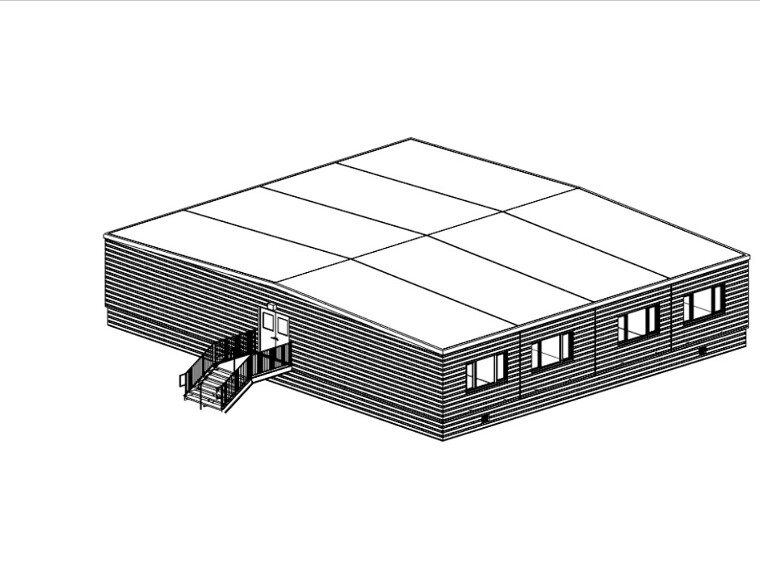4 modular classrooms