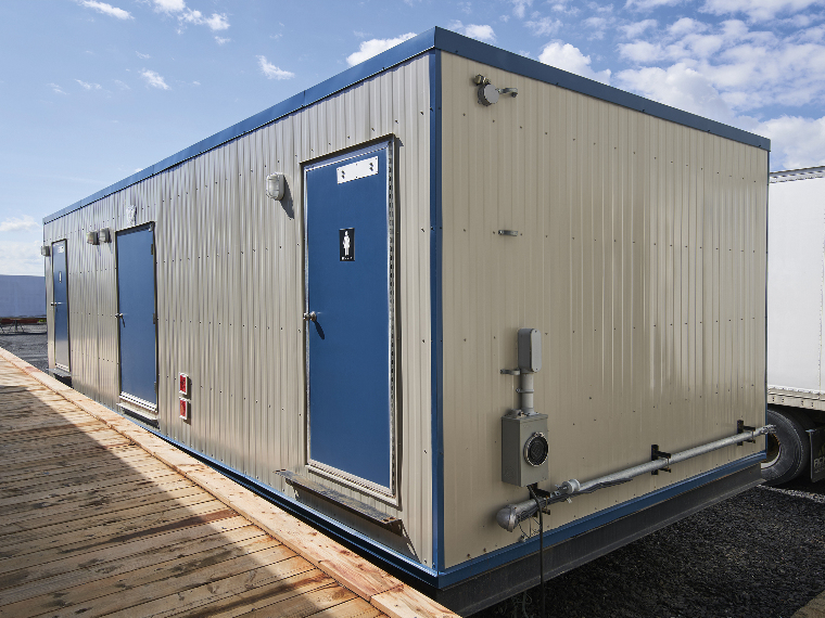 Sanitary Module «Wash car» completely autonomous