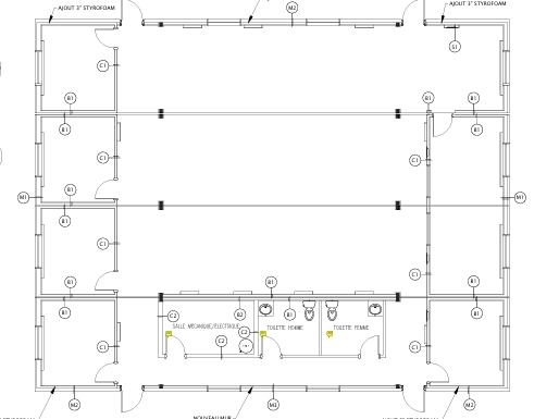 4 modules office 48x62